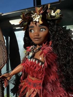 Moana and Belle limited edition dolls