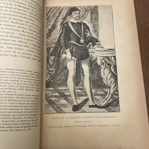 Gabriel Hanotaux The History of Cardinal Richelieu 3 Volumes used, French