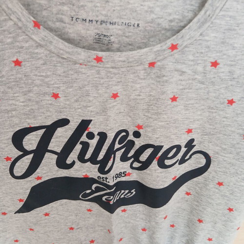 Tommy Hilfiger T-shirt like new, gray, size XS