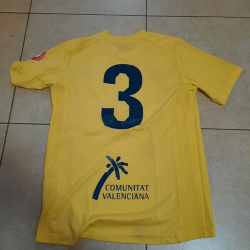 Villareal Matchworn Shirt Size Large