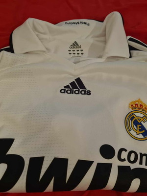 Φανέλα Real Madrid Fc 2009 - 2010 μεταχειρισμένη, Christiano Ronaldo αριθμός 9