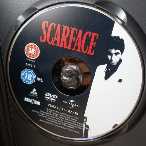 Scarface DVD like new with English subtitles