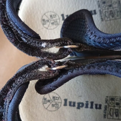 Blue casual sandals for boys size 30 with leather insole like new