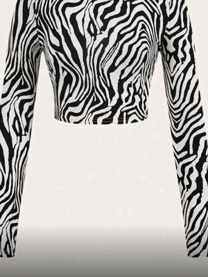 Leopard Print Top Shein Like New