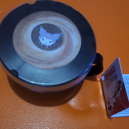 Kuromi 2-in-1 cup for coffee and figure