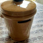 Decorative ceramic jar