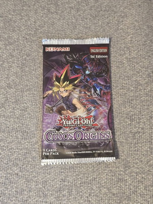 YUGIOH pack Chaos origins καινούργιο, σφραγισμένο