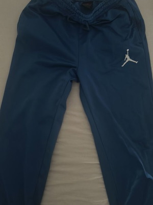 Jordan jogger pants kids used, blue, age 13-15