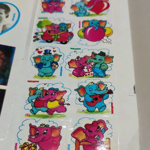 90s stickers from Katerina magazine 1993-94