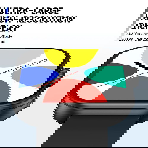 ZEBLAZE Btalk Plus smartwatch καινούργιο με οθόνη 2,03'' IPS