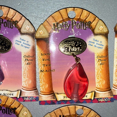 Harry Potter Enesco Story Scope 1st Series Jewel set of 6 like new