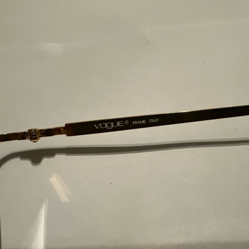 Vogue VO3031 ORO/NERO eyeglasses new, metal semi-rim frame