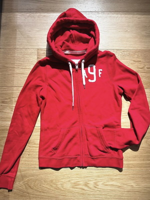 Abercrombie and Fitch jacket like new, red, size S