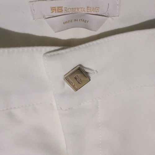Roberta Biagi white pants like new, size 40 Italian