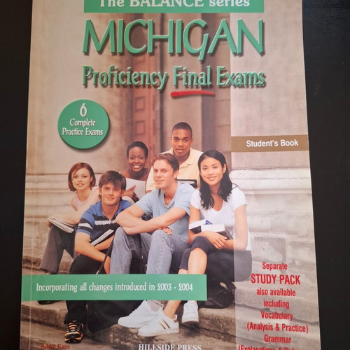 Balance - Michigan Proficiency used, 3 books and 2 cassettes