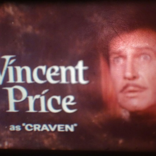The Raven horror movie Super 8mm color used with sound
