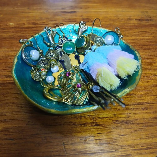 Lot earrings + gift