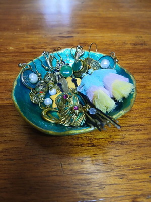 Lot earrings + gift