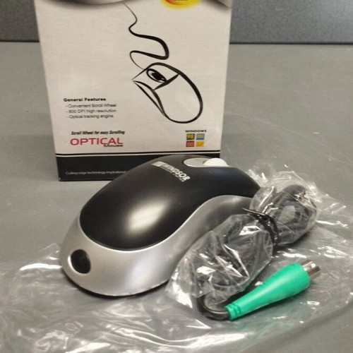 Windsor PS/2 Optical Mouse 3 Button 800dpi New