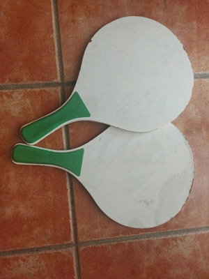 Rackets used, lightweight, suitable for children