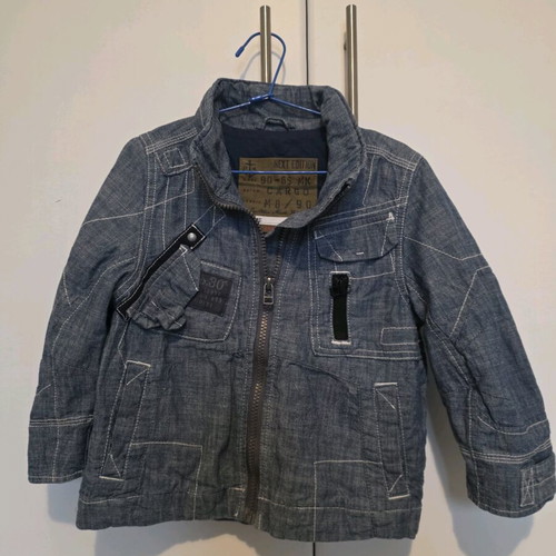 Next denim jacket size 3 years like new, blue