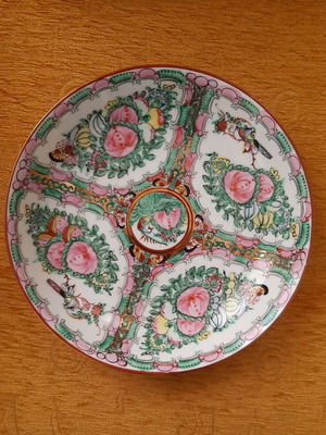 Chinese porcelain platter like new, handmade