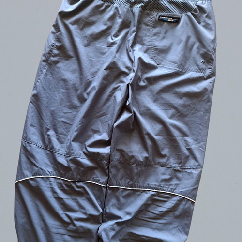 Nike Athletic 72 vintage Y2K track pants men's large grey baggy fit