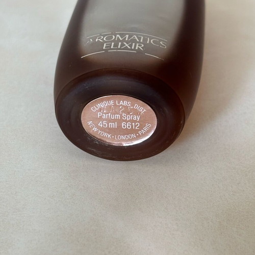 Clinique Aromatics Elixirs perfume used
