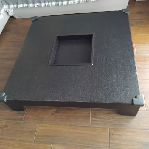 Neo Katoikein square coffee table 110x110 with central removable element
