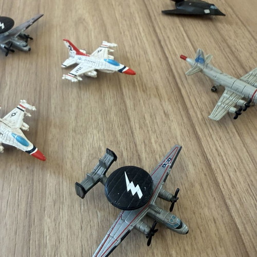 Micro Machines aircraft collection, 14 pieces, vintage, like new