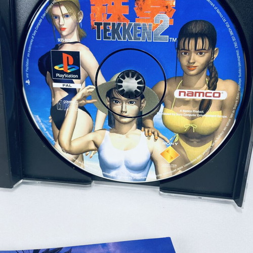 Tekken 2 PlayStation 1 PS1 complete English used
