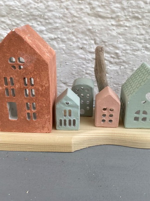 Handmade Cement Houses new
