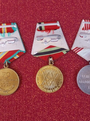 Russian medals used, vintage collection