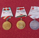 Russian medals used, vintage collection