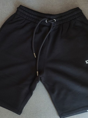 Off White skate sweatshorts, black, size S