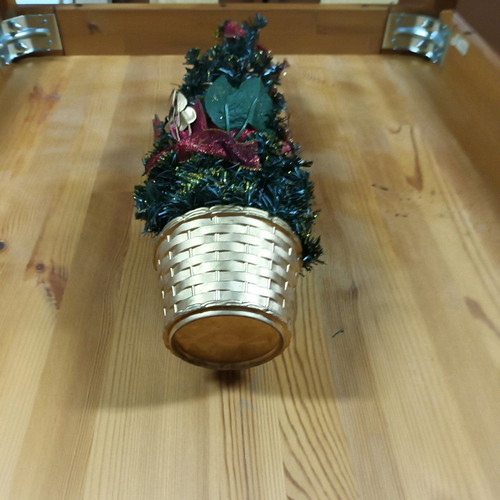 Christmas tree like new, small, height 50 cm
