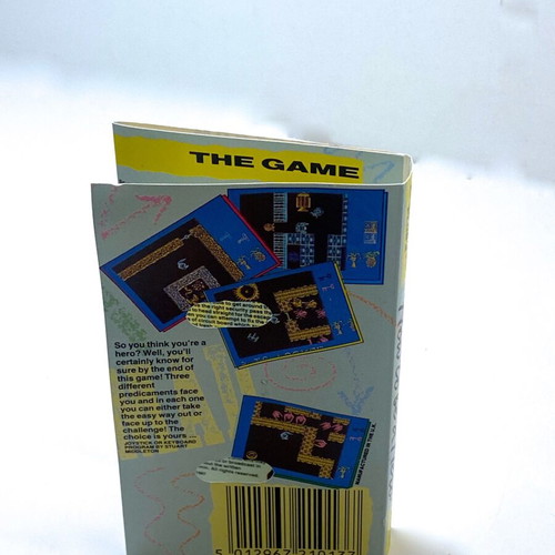 How to Be a Hero 1987 Spectrum ZX Tape Cassette used, complete with manual