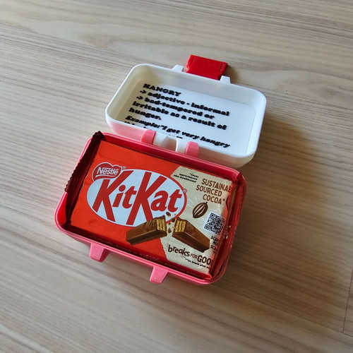Emergency Box for Hangry Girlfriend or Wife for Valentine's Day