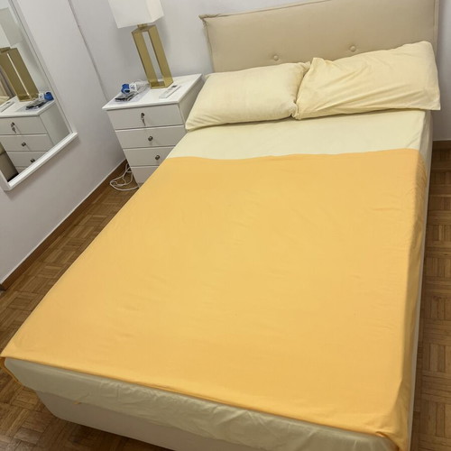 Bed with Headboard used, 120x200 cm, Neoset brand