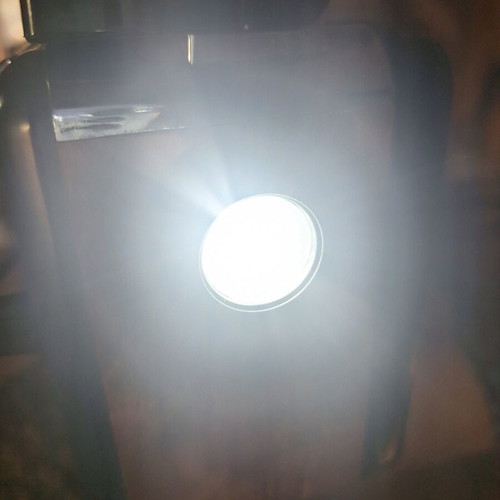 CMiK portable radio with flashlight and AUX cable