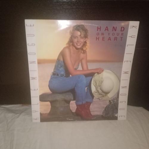 Kylie Minogue Hand On Your Heart 12" vinyl used, pop