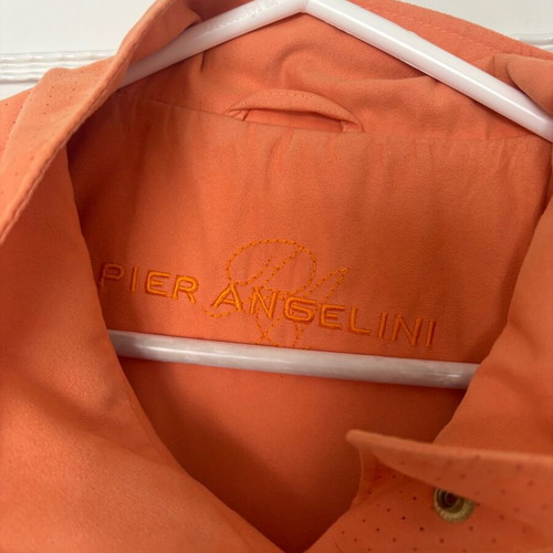 Pier Angelini jacket like new, size 4XL, orange