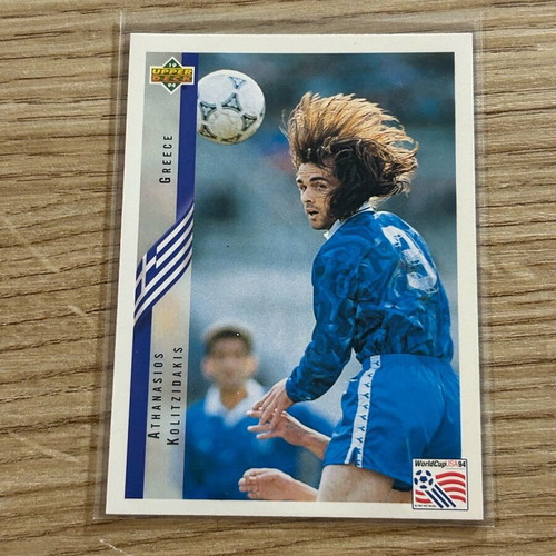 Athanasios Kolitsidakis card used Upper Deck World Cup USA 1994