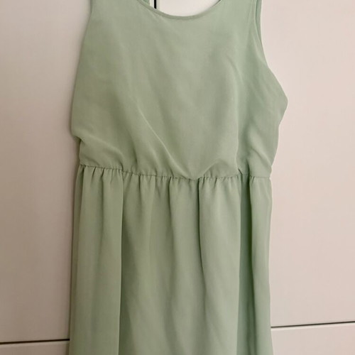 H&M mini dress size 36 mint color like new