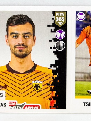 Panini FIFA 365 Panagiotis Tsintotas Sticker mint condition