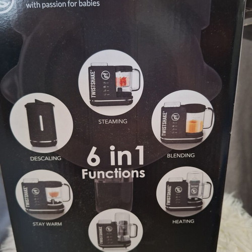 Twistshake Baby Food Processor 6 in 1 steam cooker 0.9l like new