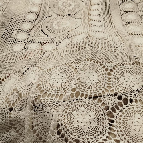 Handmade tablecloth Elikon 1.60 x 2.20 m new