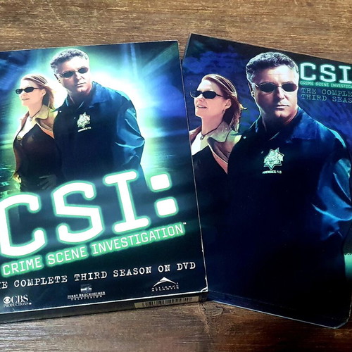 CSI Crime Scene Investigation Complete Third Season DVD like new