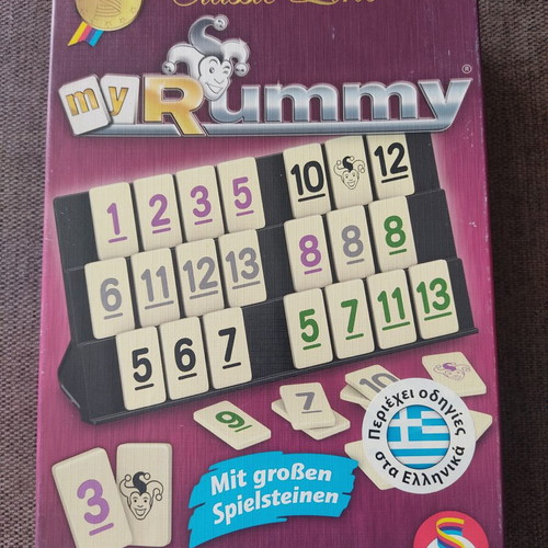 My Rummy board game like new, German edition with original packaging