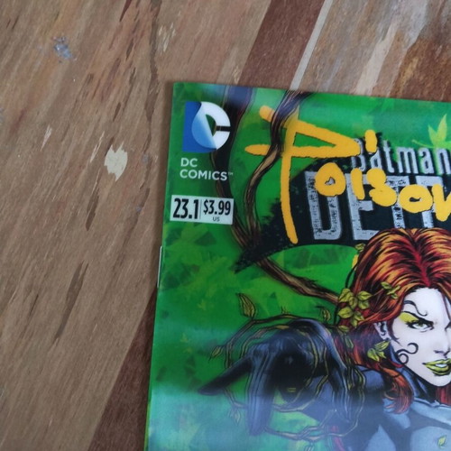 Detective Comics 2nd Series #23.1 Poison Ivy 3D cover like new